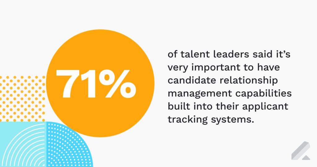 talent strategy candidate relationship management