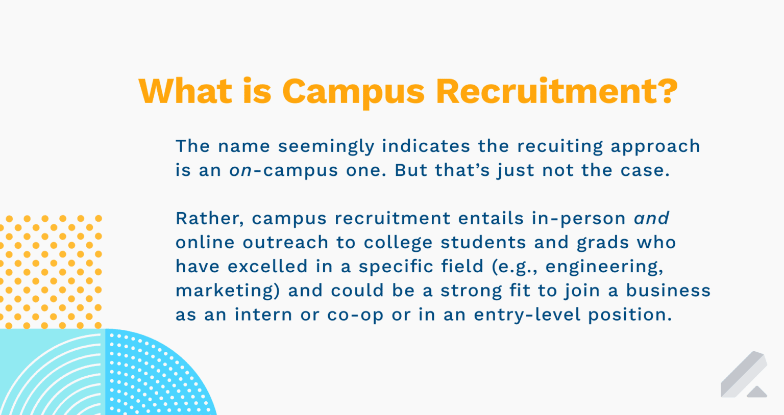 Your Guide To Creating A Campus Recruitment Strategy - Lever