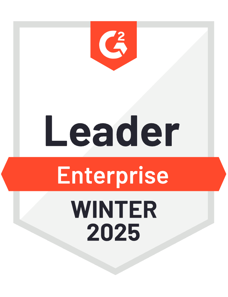 G2 Onboarding Leader Enterprise Badge Winter 2025